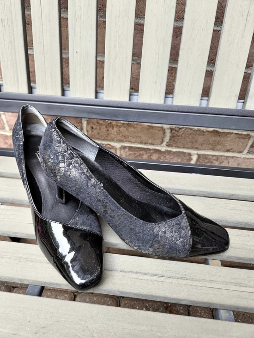 Black Pointed-Toe Heels